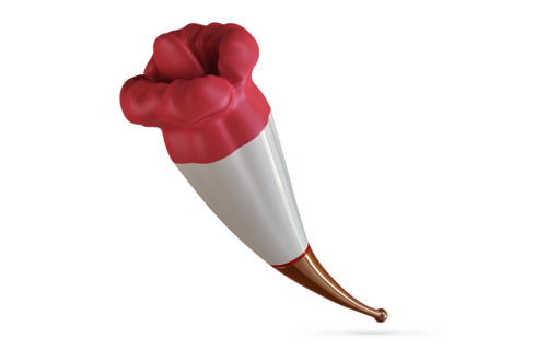 Jagger Red - Licking Double Stimulator | 10 Vibration Settings