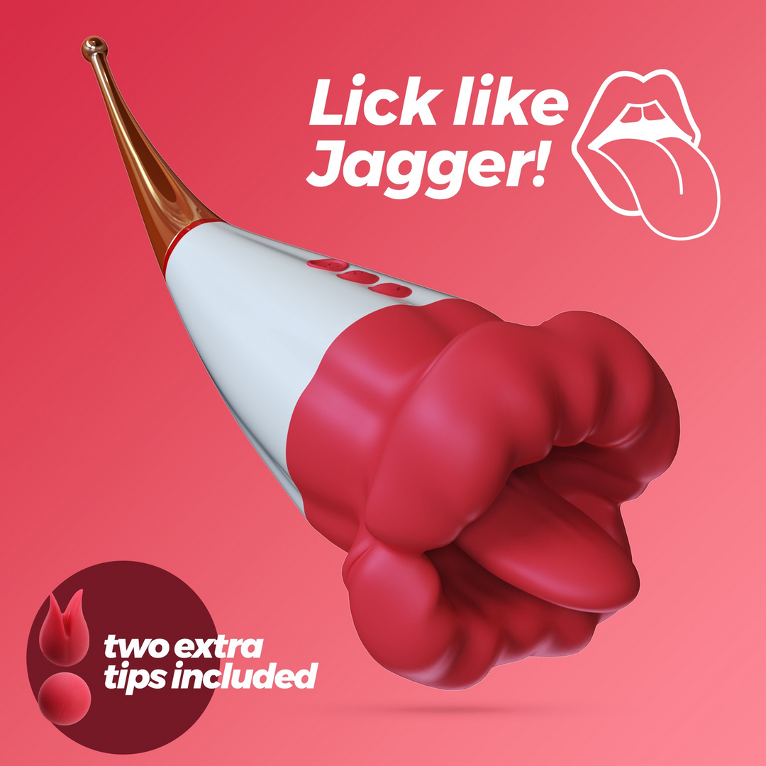 Jagger - Leckender Doppelstimulator - Rot