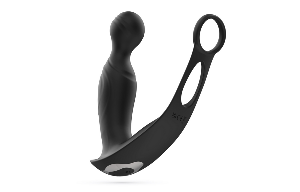 Flamma Prostate Stimulator with Cock Ring & Remote Control