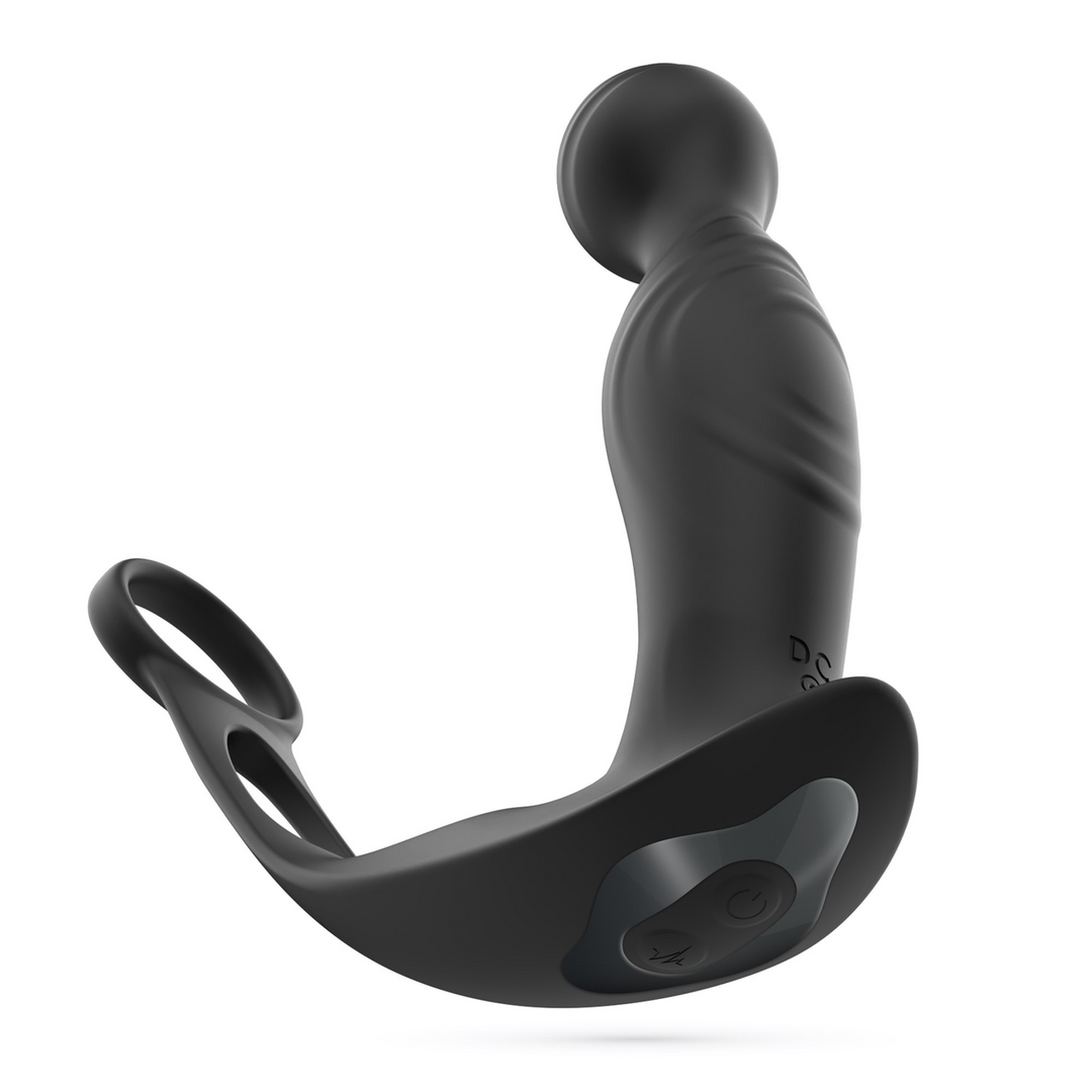 Flamma Prostate Stimulator with Cock Ring & Remote Control