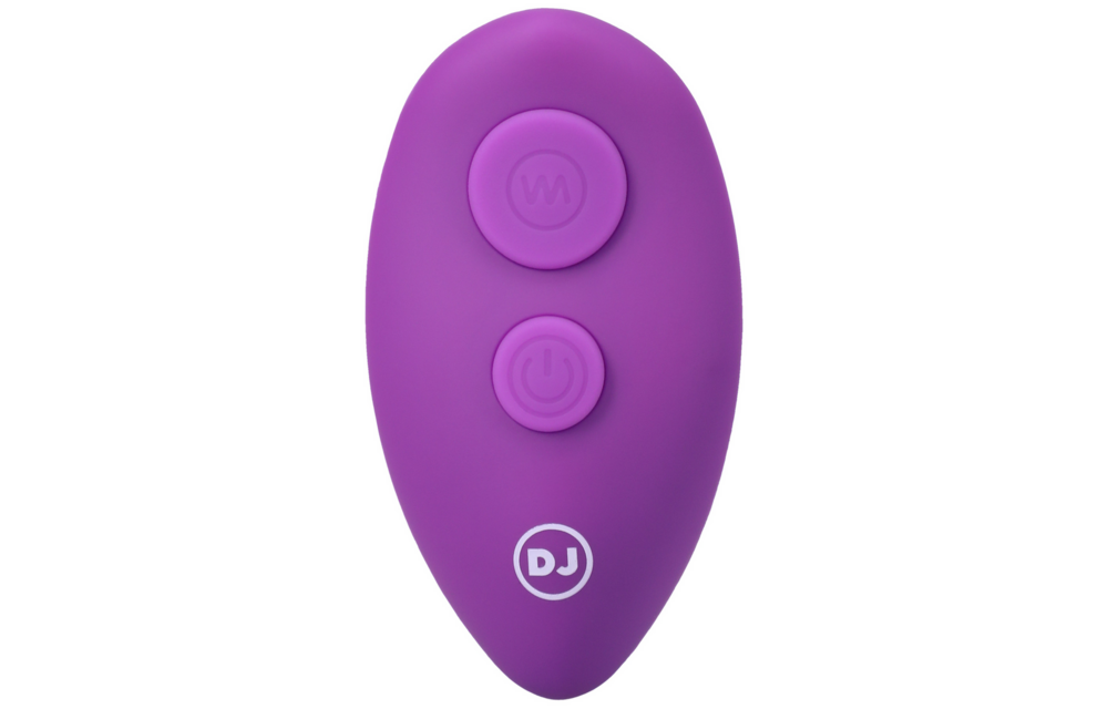 Beaded Vibe 13.7 cm - Silicone Anal Plug with Remote Control