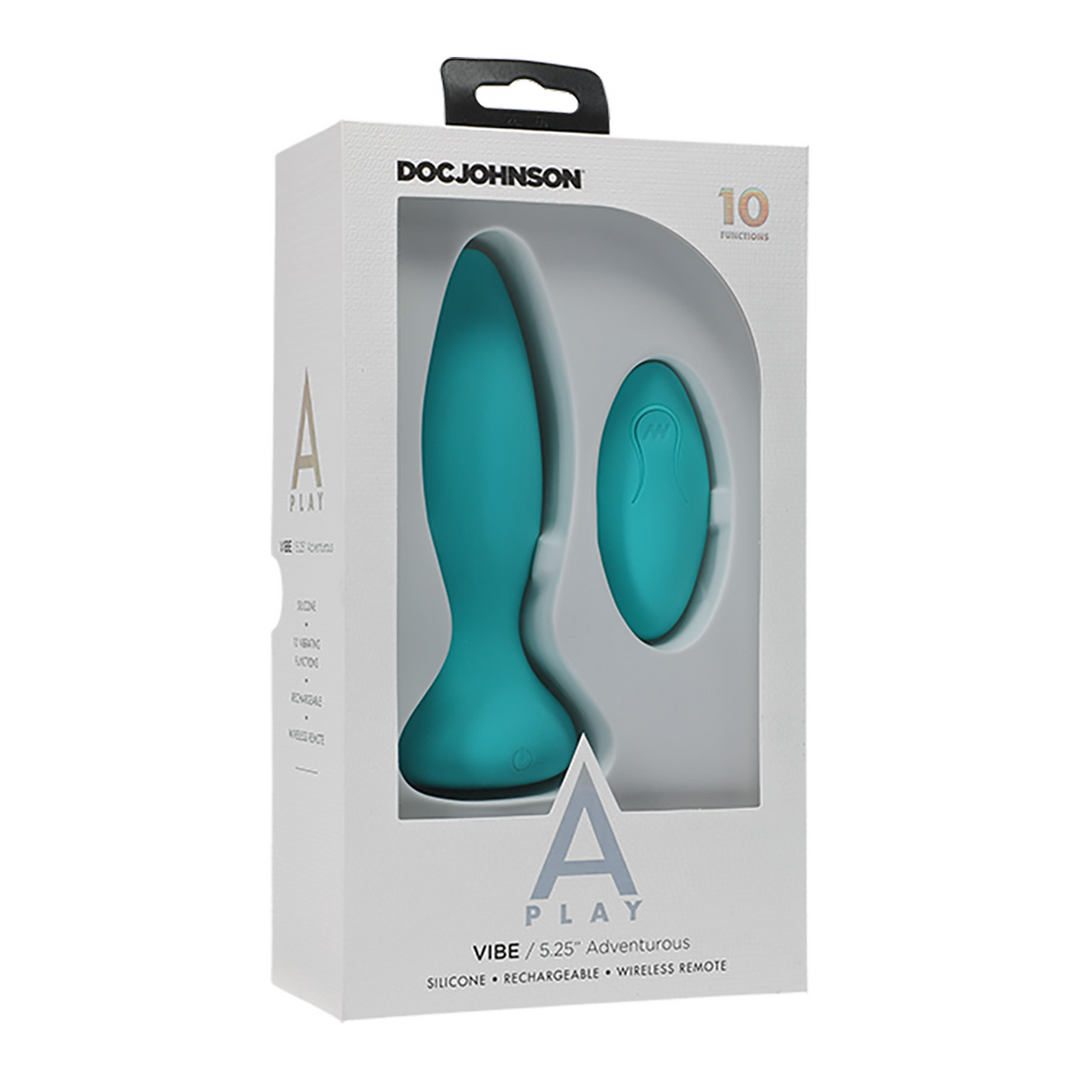 Vibe 13.2 cm - Silicone Anal Plug with Remote Control
