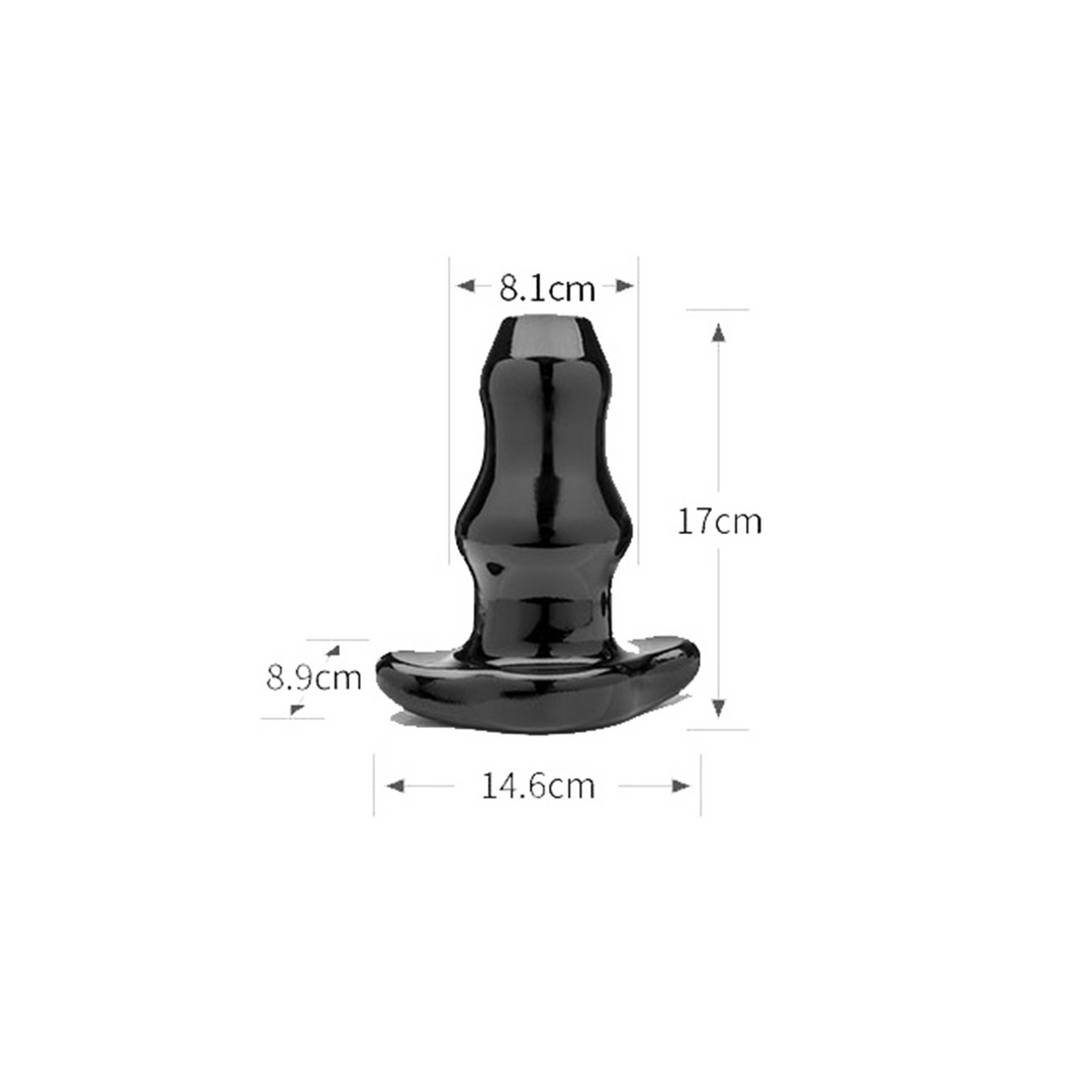 Dubbele Tunnel Plug XL 17 cm - Innovatief & Veiliger Plezier