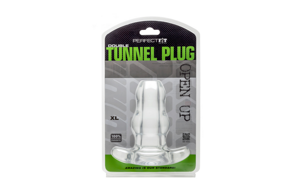 Double Tunnel Plug - Hollow Butt Plug - XL