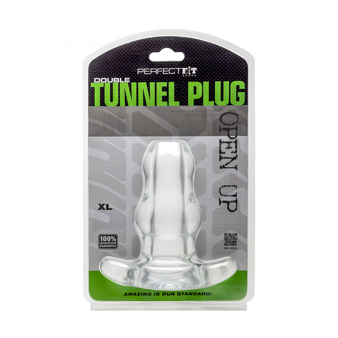 Doppelter Tunnel Plug XL 17 cm – Innovativer & sicherer Spielspaß