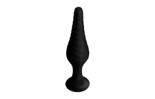 Silicone Vibrating Anal Plug 14.6 cm with Remote Control