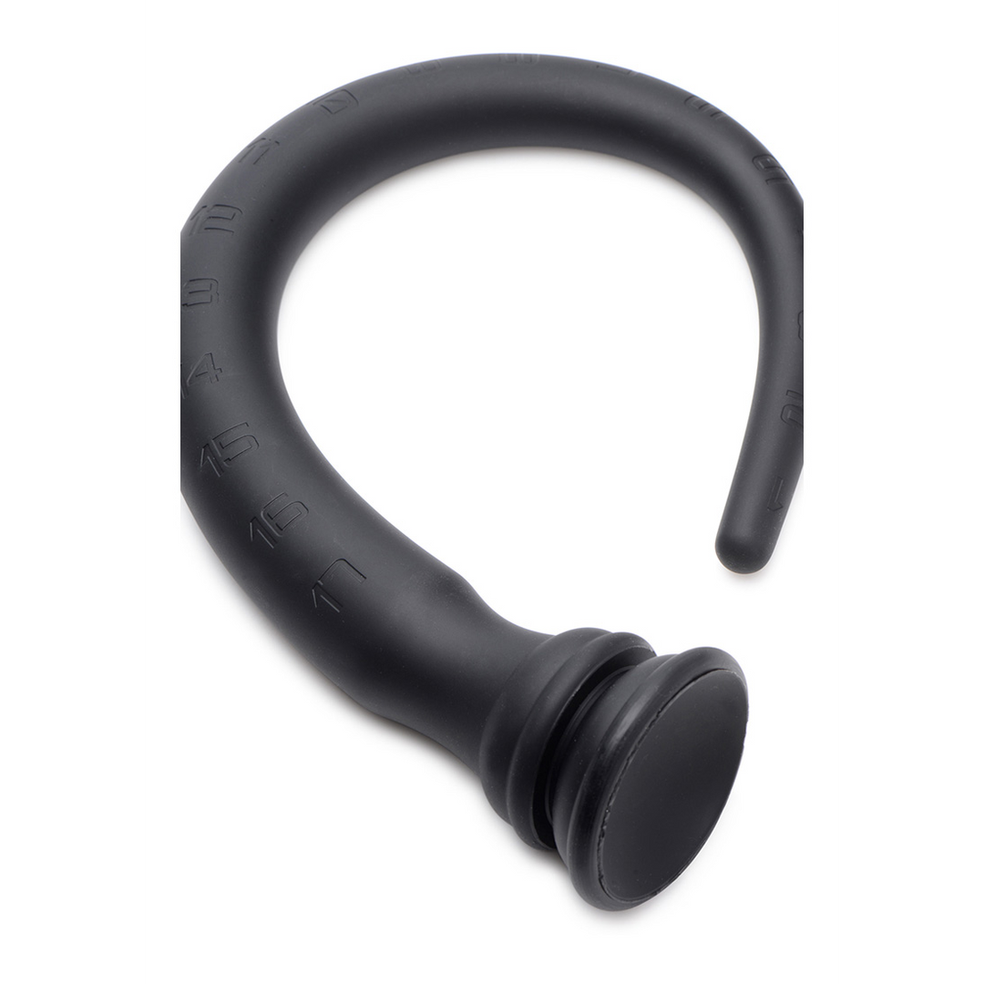 Tapered Silicone Hose 46 cm - Intense Pulsating Pleasure