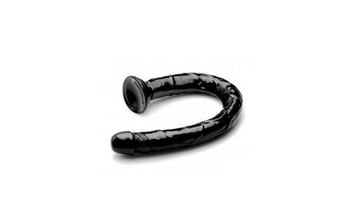 Realistischer Schlauch 24,8 cm – Schwarzer Dildo für tiefe Empfindungen