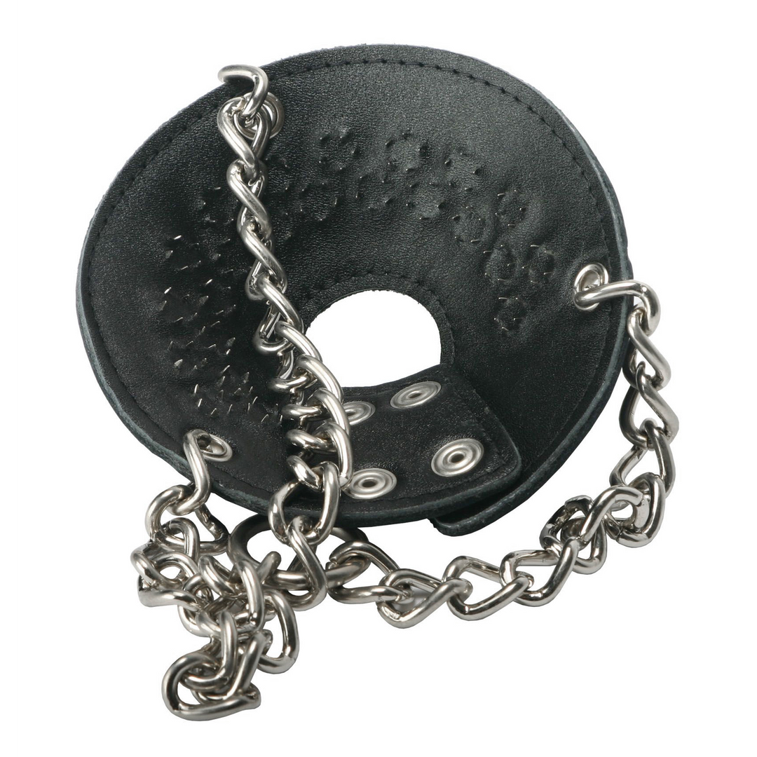 Parachute Ball Stretcher with Spikes | Tough & Sensual Leather