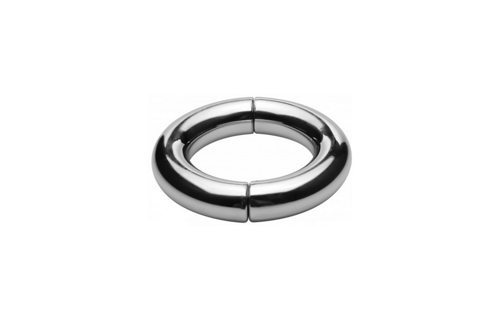 Mega Magnetize - Stainless Steel Magnetic Cockring - 2 / 4,4 cm