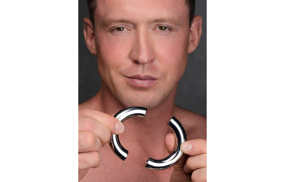 Mega Magnetize Stainless Steel Cock Ring – Powerful & Comfortable