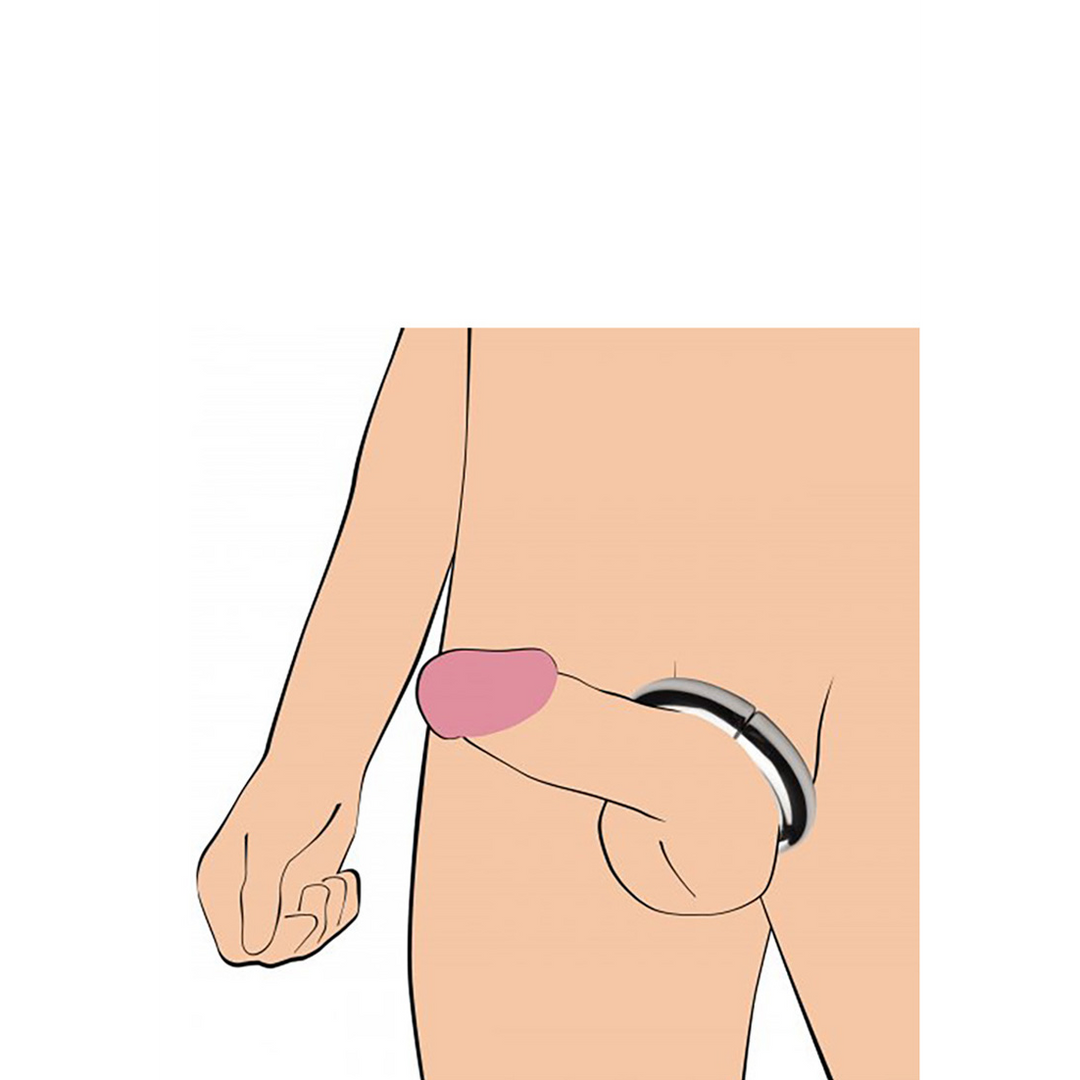 Mega Magnetize Stainless Steel Cock Ring – Powerful & Comfortable