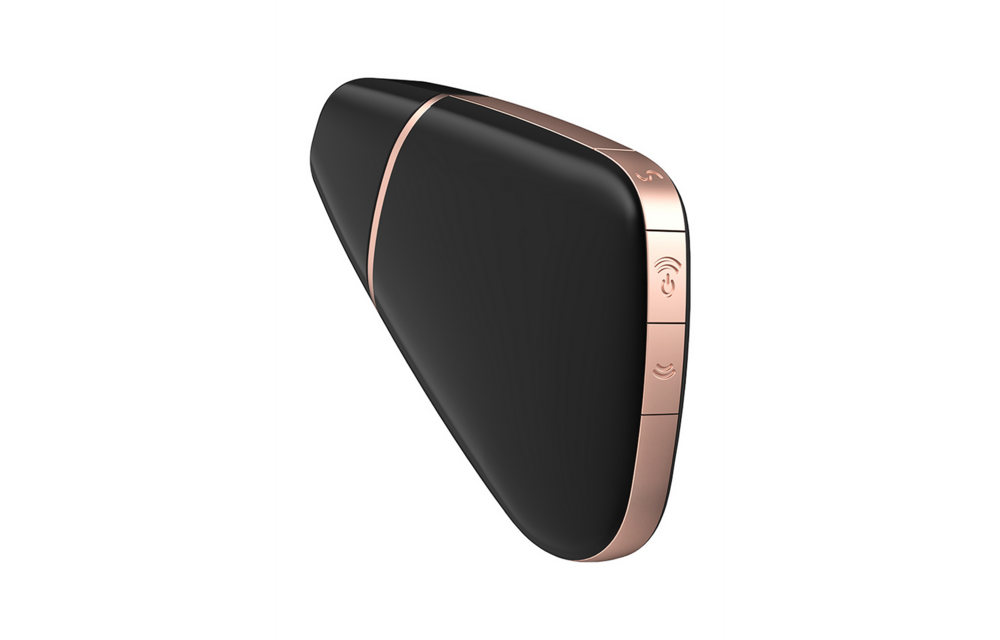 Love Triangle Satisfyer – Krachtige Luchtpuls & Vibratie Zwart