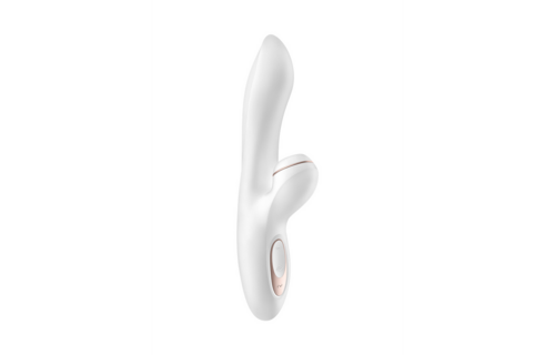 Pro Plus G-Punkt-Stimulator Weiß/Roségold – Doppelte Sensation