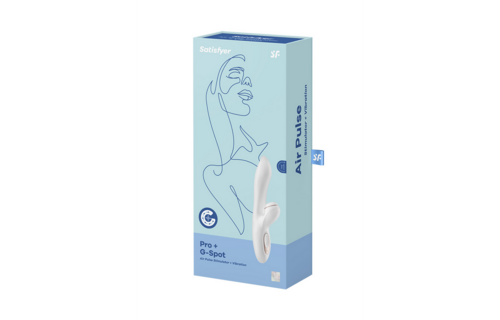 Pro Plus G-Spot Stimulator White/Rose Gold - Double Sensation