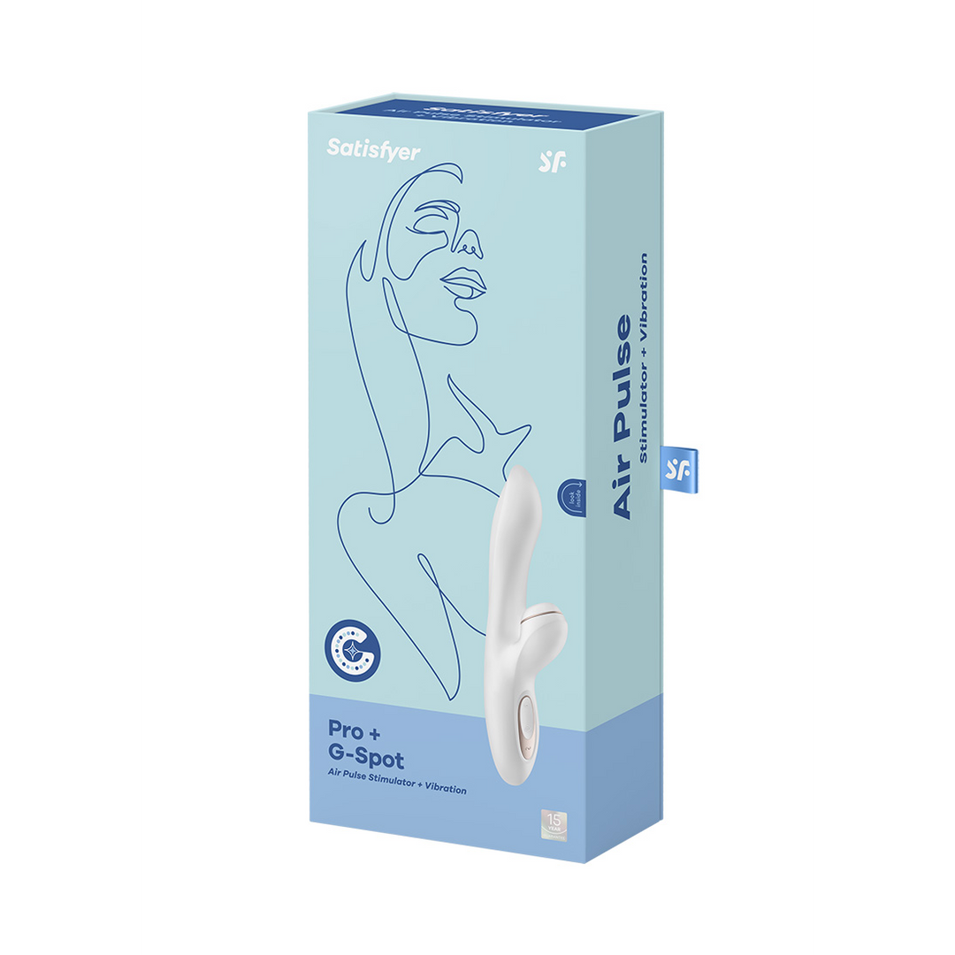 Pro Plus G-Spot Stimulator Wit/Roze Goud - Dubbele Sensatie