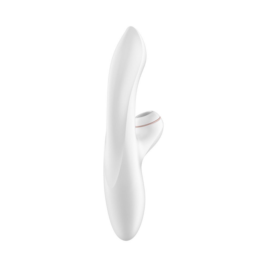 Pro Plus G-Spot Stimulator White/Rose Gold - Double Sensation