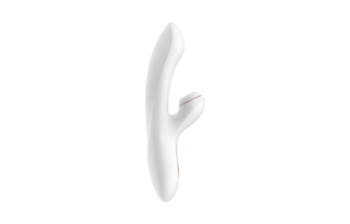 Pro Plus G-Spot Stimulator White/Rose Gold - Double Sensation