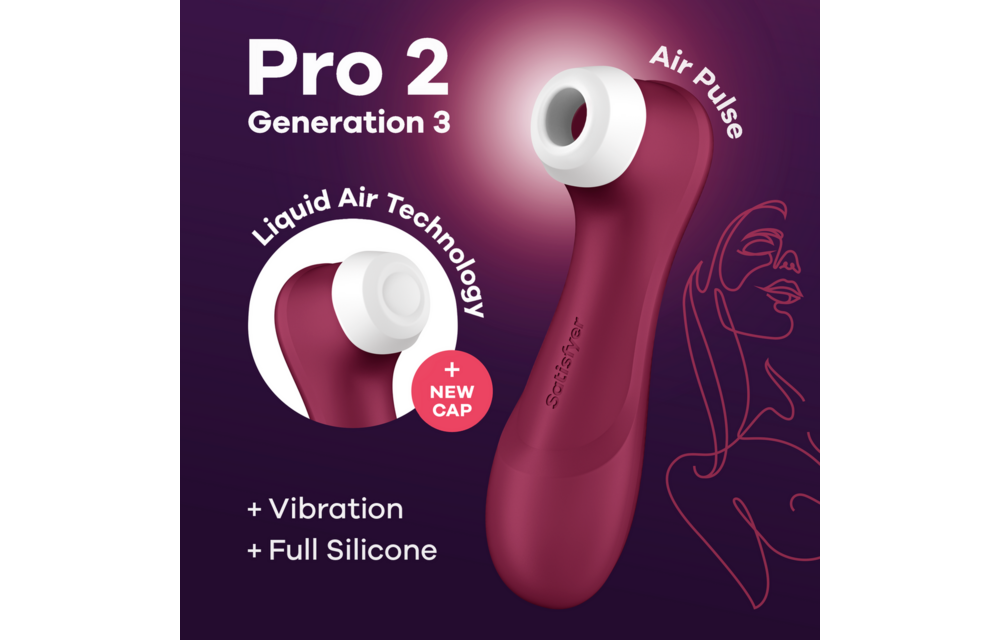 Pro 2 Gen 3 Liquid Air – Doppelter Luftimpulsator Lila
