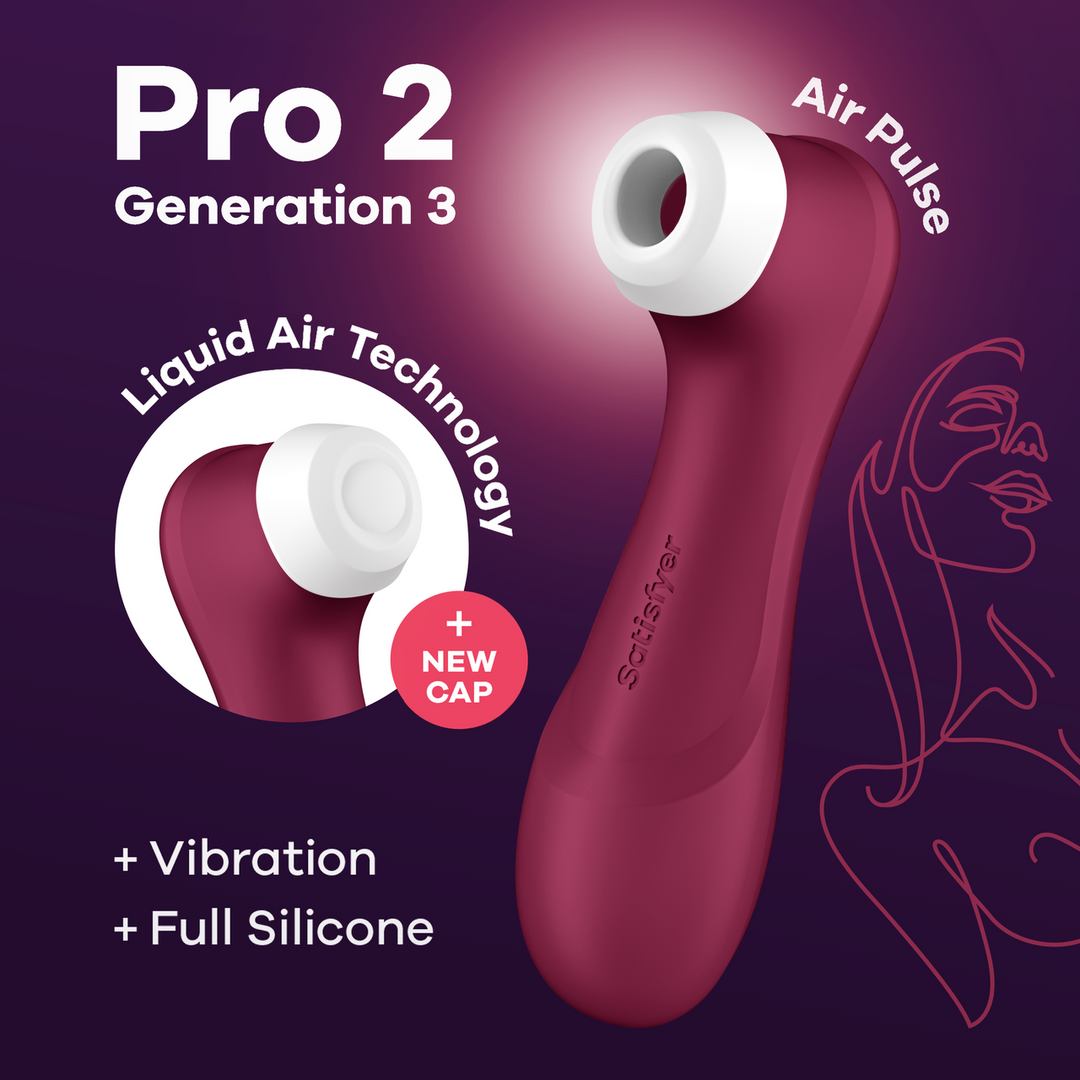 Pro 2 Gen 3 Liquid Air - Double Air Pulsator Purple