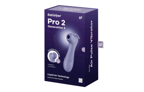 Pro 2 Gen 3 Double Air Pulse Vibrator Purple – Satisfyer