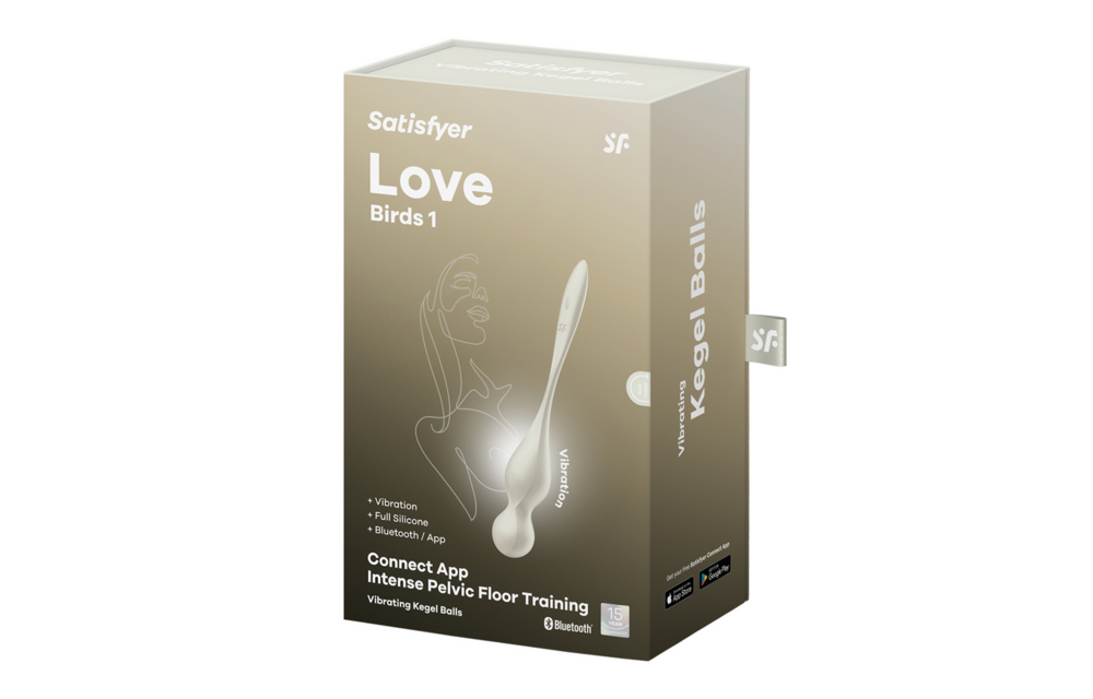 Love Birds 1 - Kegel-Übungen und G-Punkt-Stimulation - Weiß
