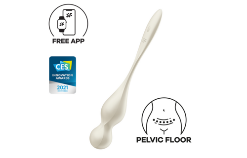 Love Birds 1 - Kegel Exercises and G-spot Stimulation - White