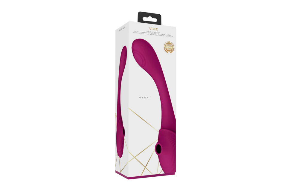 Mirai VIVE050: Flexibele Dubbelzijdige Pulse Wave Vibrator
