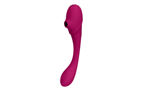 Mirai - Double Ended Pulse Wave Air Wave Bendable Vibrator