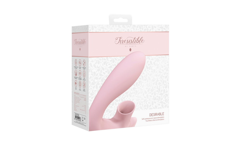 Wünschenswert - Biegsamer Luftimpuls-Vibrator