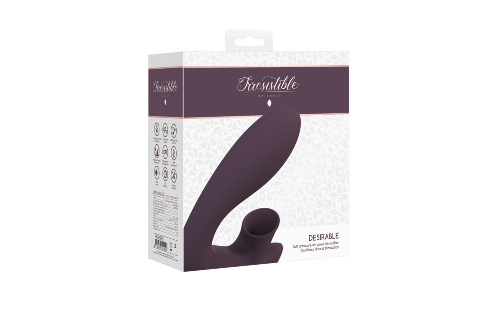 Desirable - Bendable Air Pulse Vibrator