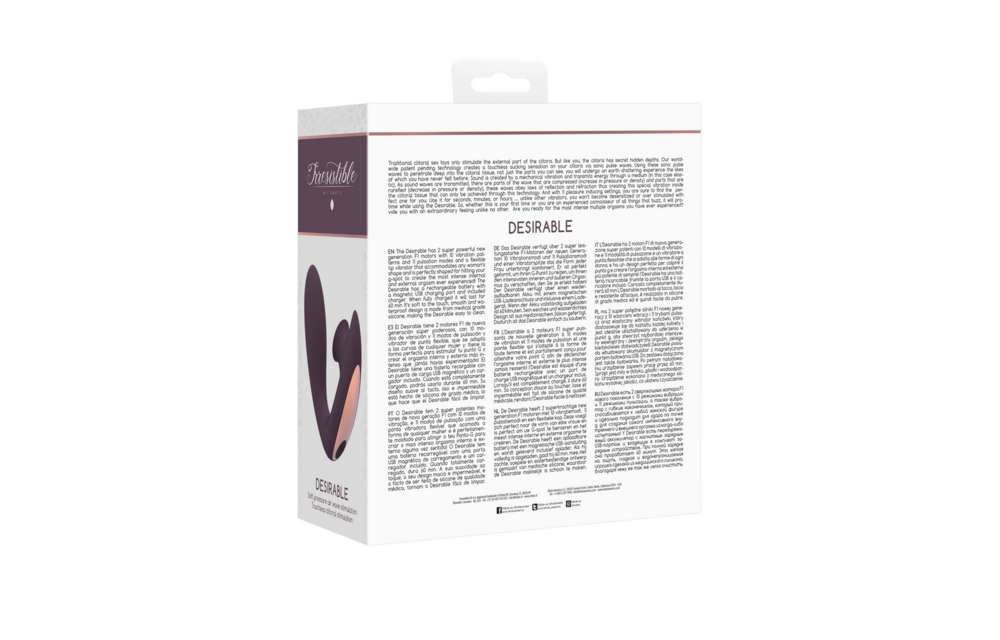 Desirable - Bendable Air Pulse Vibrator