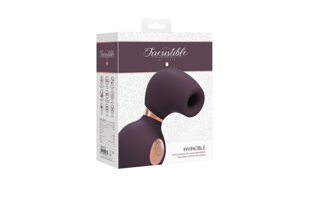 Invincible Air Pulse Vibrator – Intense Orgasms!