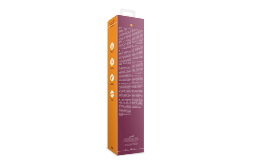Doppelseitiger Push-Vibrator Merlot Druif – Kraftvoll & stilvoll