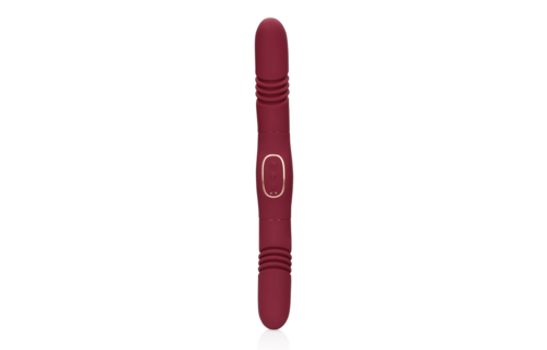Double-Sided Push Vibrator Merlot Grape - Powerful & Stylish
