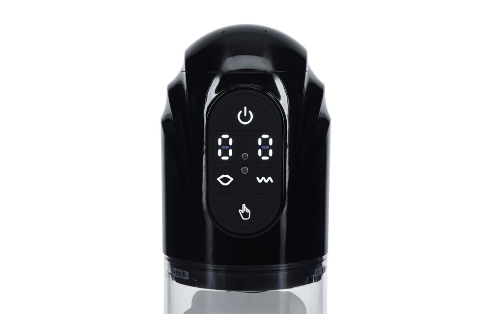 TechnoThrust - Automatic Waterproof Masturbator Pump - Black