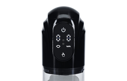 TechnoThrust Automatic Masturbator Pump Black – Powerful & Waterproof