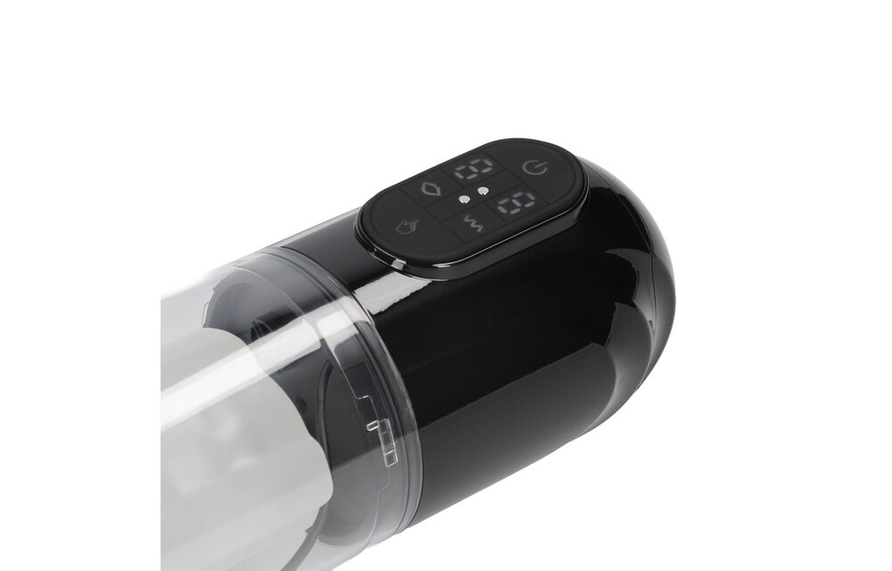 TechnoThrust - Automatic Waterproof Masturbator Pump - Black