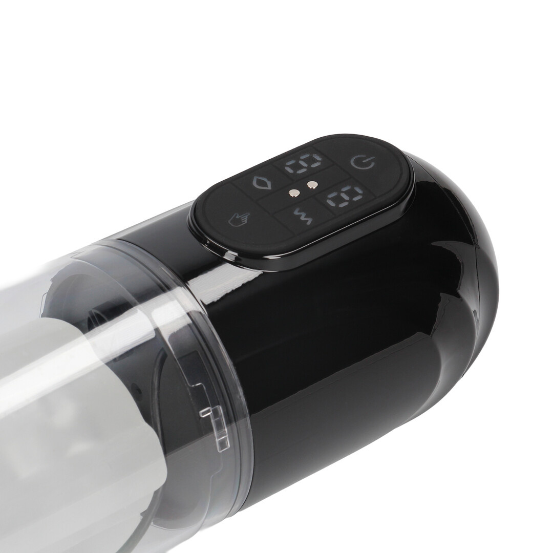 TechnoThrust Automatic Masturbator Pump Black – Powerful & Waterproof