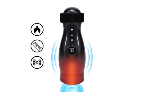 Virtuo Masturbatorpomp Gun Metal – Krachtig Genot & Vibratie