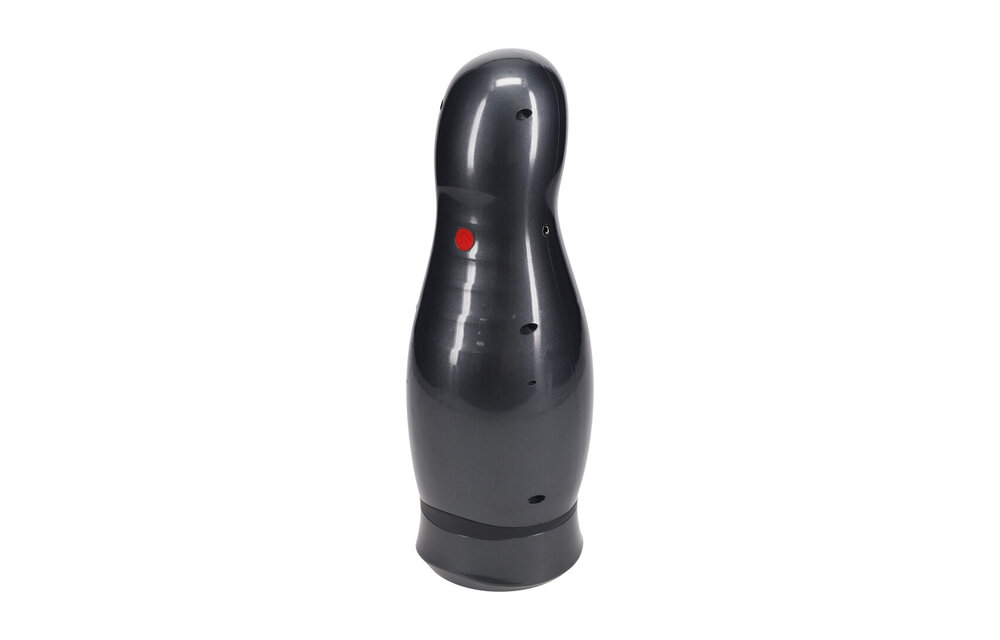 Virtuo Masturbator Pump Gun Metal – Powerful Pleasure & Vibration