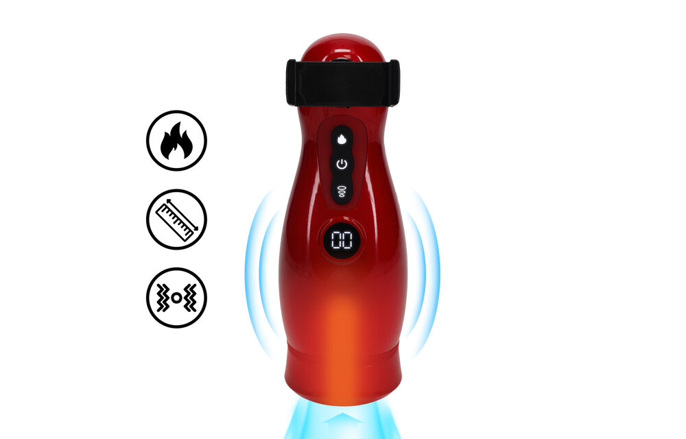 Virtuo Zuig- & Vibratiepomp Rood – Ultiem Genot & Comfort