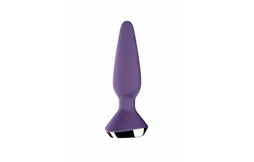 Plug-Ilicious 1 13,5 cm - Vibrerende Paarse Butt Plug