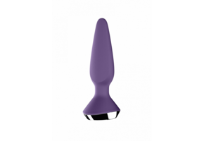 Plug-Ilicious 1 13,5 cm – Vibrierender lila Butt Plug