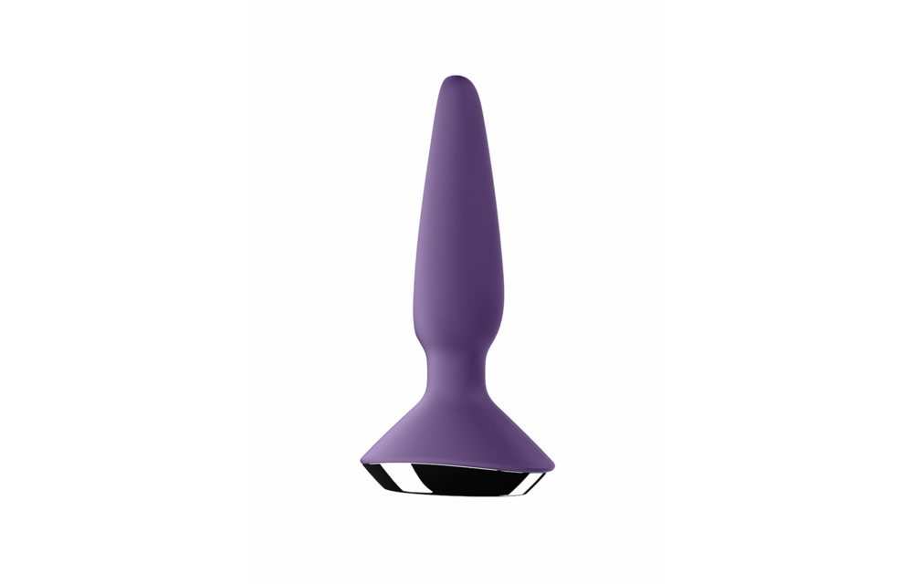 Plug-Ilicious 1 13,5 cm – Vibrierender lila Butt Plug
