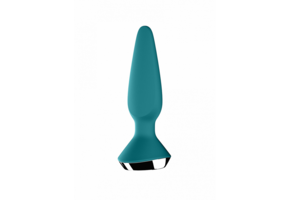 Plug-Ilicious 1 13.5 cm - Vibrating Petrol Butt Plug Safe