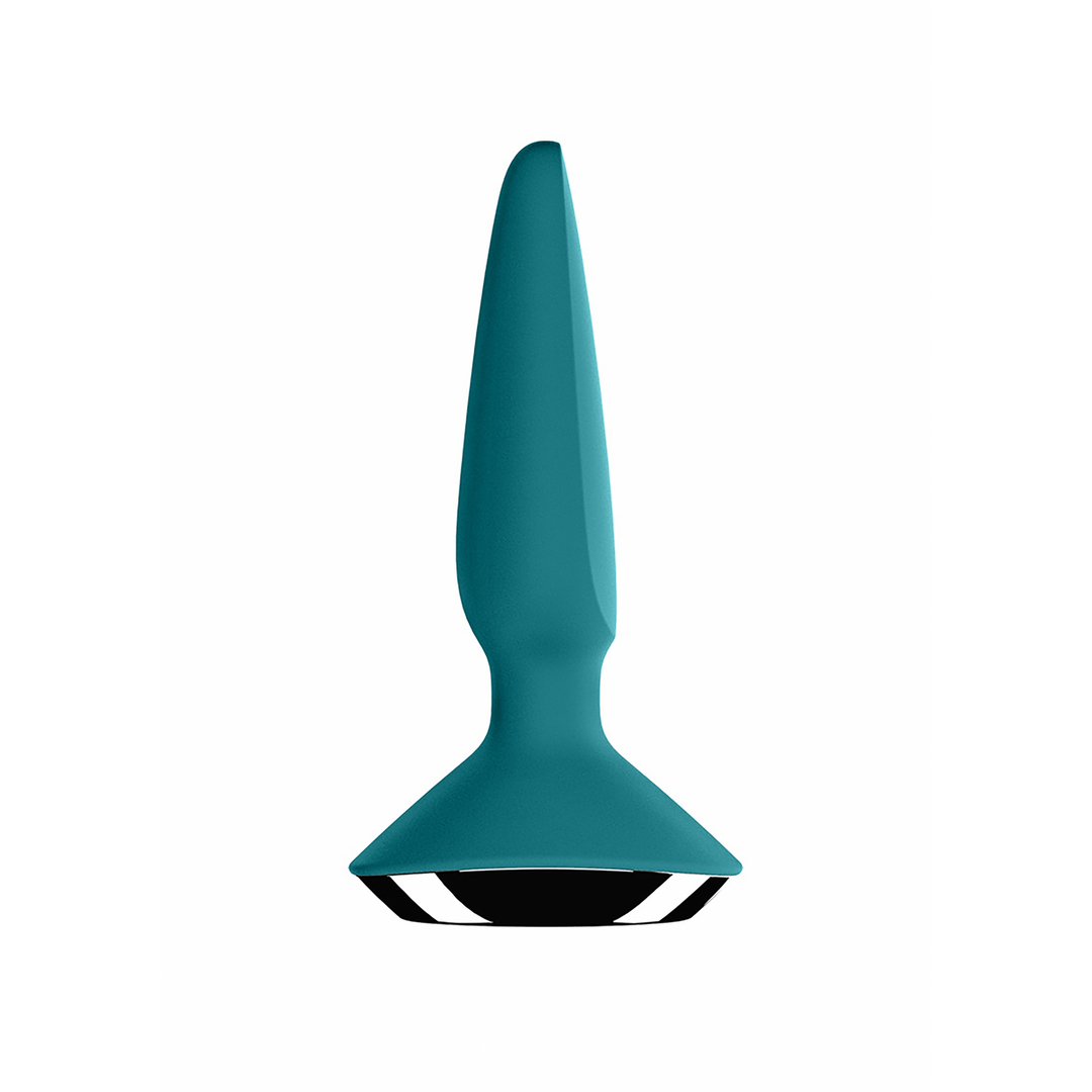 Plug-Ilicious 1 13,5 cm - Vibrerende Butt Plug Petrol Veilig