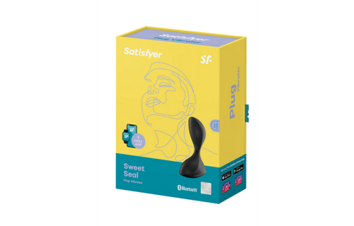 Sweet Seal - Vibrating Butt Plug - Black
