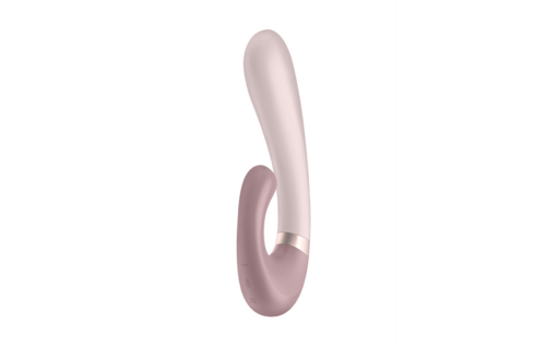 Heat Wave - Warming Vibrator and Clitoral Stimulator - Mauve