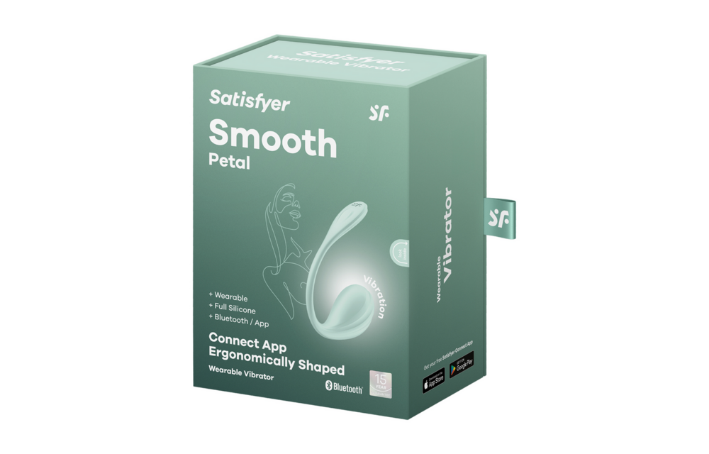 Smooth Petal Connect App - Tragbarer Paar-Vibrator - Mint